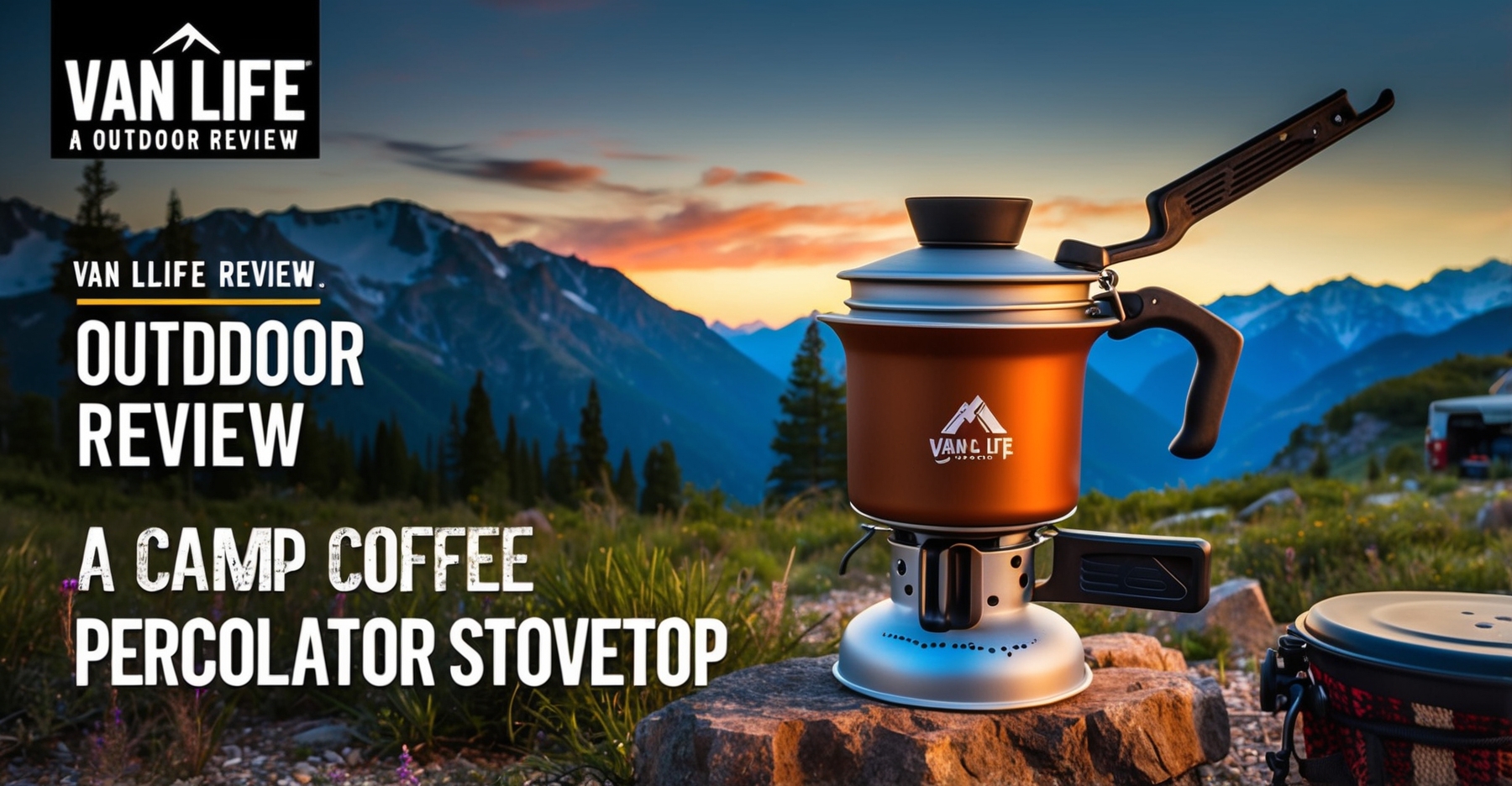 Camp Coffee Percolator Stovetop