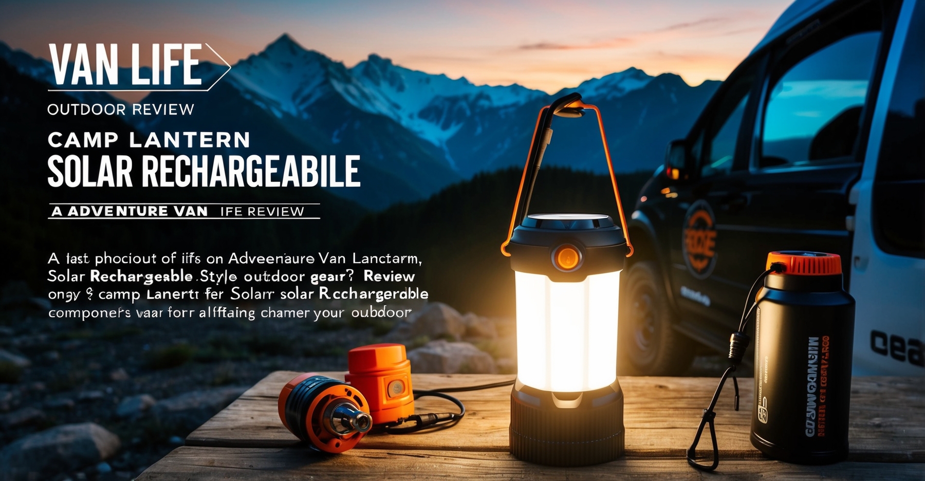 Camp Lantern Solar Rechargeable