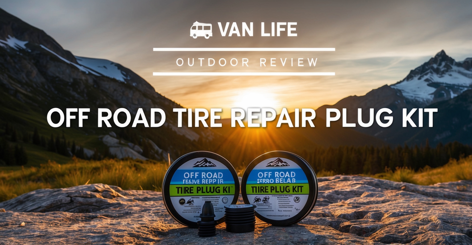 Off Road Tire Repair Plug Kit