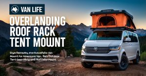 Overlanding Roof Rack Tent Mount
