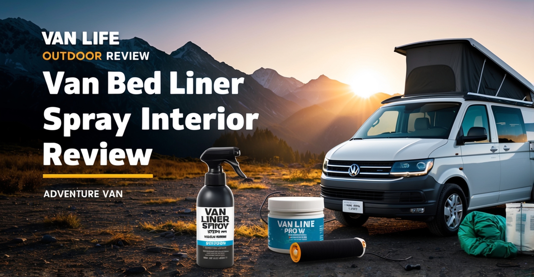 Van Bed Liner Spray Interior Review