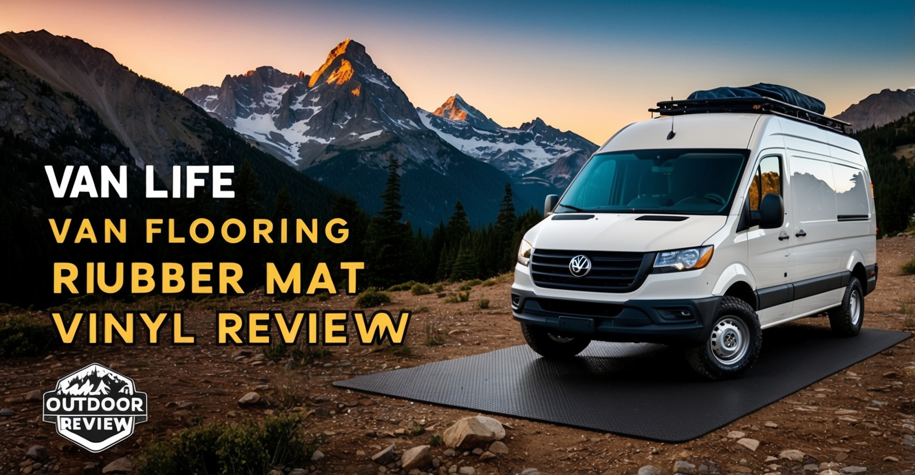 Van Flooring Rubber Mat Vinyl Review
