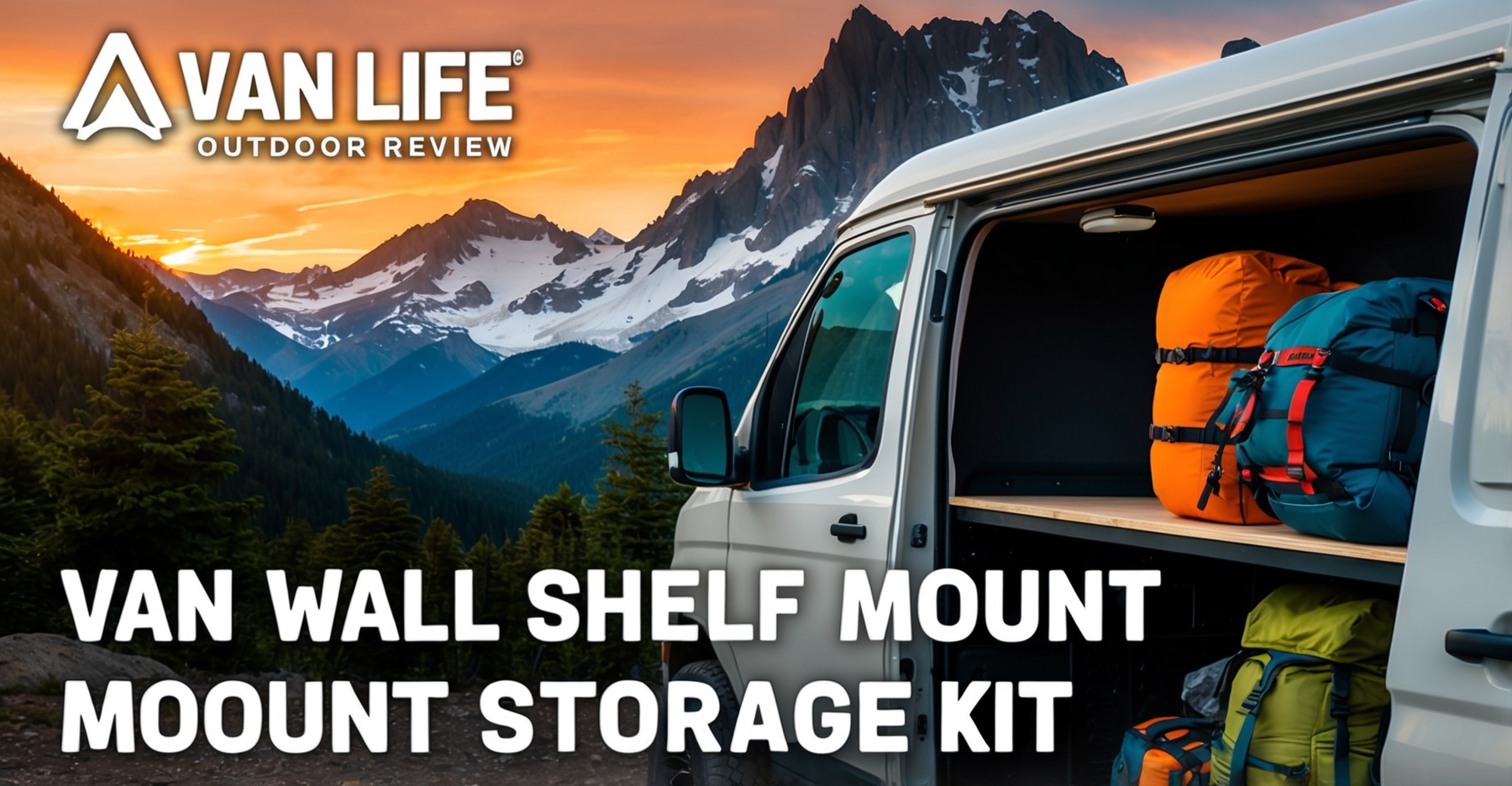 Van Wall Shelf Mount Storage Kit