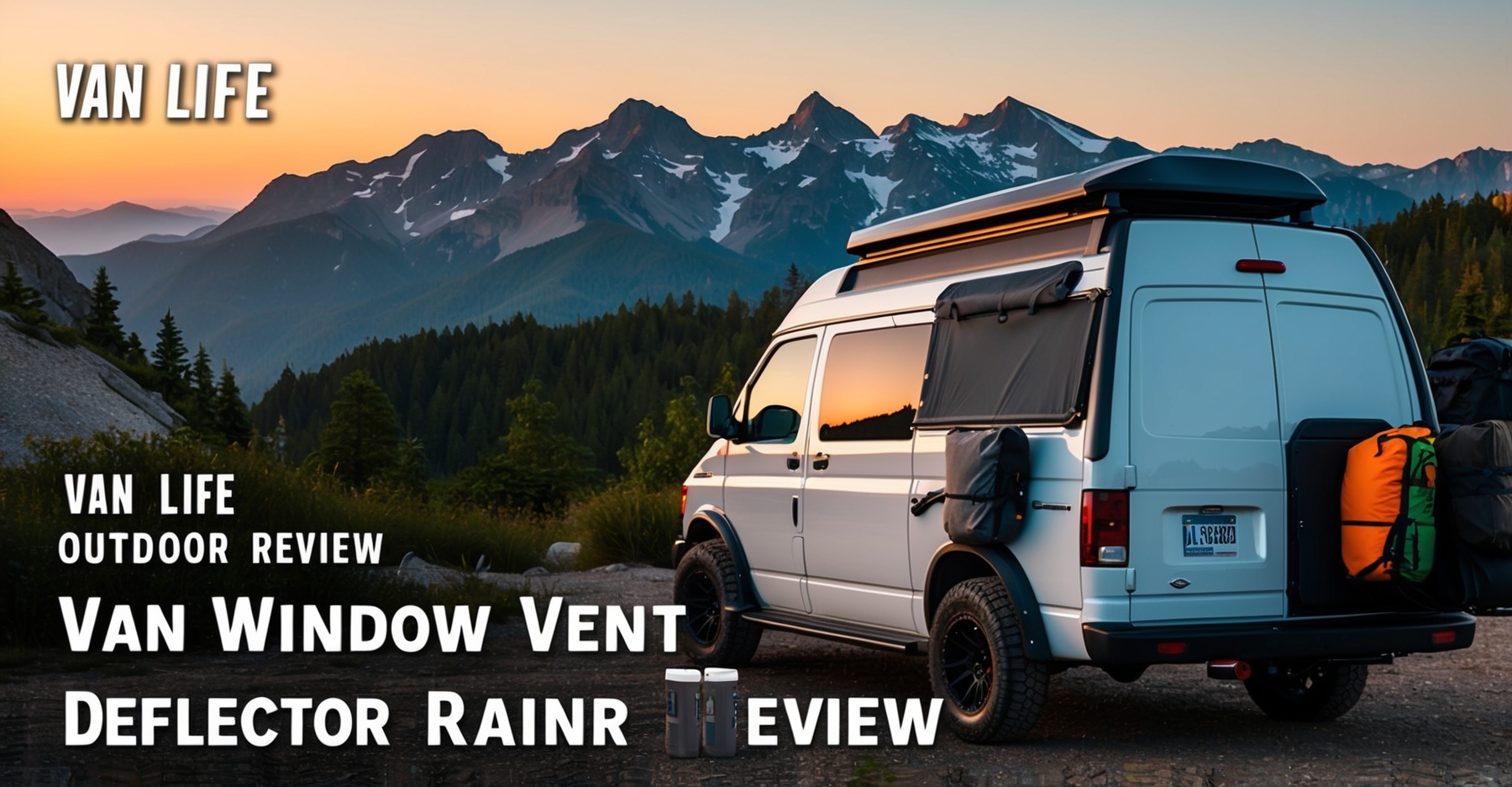 Van Window Vent Deflector Rain Guard Review