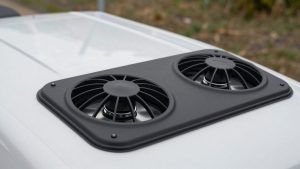 Best Roof Vent Fans for Camper Vans: Rain Cover vs Rain Sensor, Airflow and Power Draw