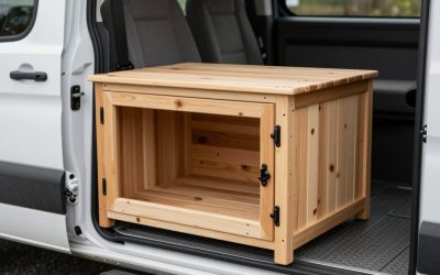 Best Wooden Dog Crates for Travel and Home