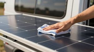 How to Clean Solar Panels on Van (2026): Step-by-Step